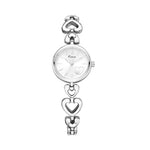 Infinity Love Heart Pattern with Hollow Strap Bracelet Quartz Watches
