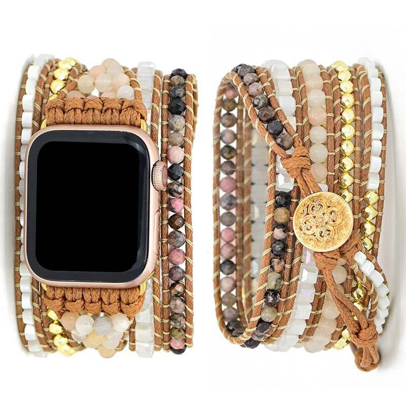 Summer Bohemian Beaded Replacement Straps for Apple Watches
