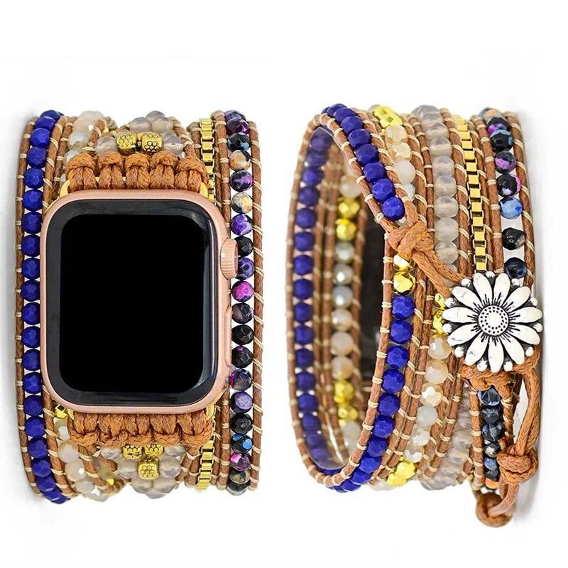 Summer Bohemian Beaded Replacement Straps for Apple Watches
