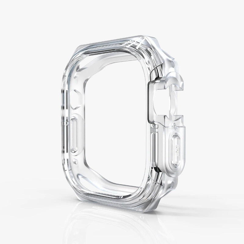 Durable Transparent TPU Bumper Case for Apple Watches
