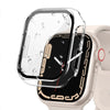 Simple Bumper Case with Tempered Glass Protection for Apple Watches