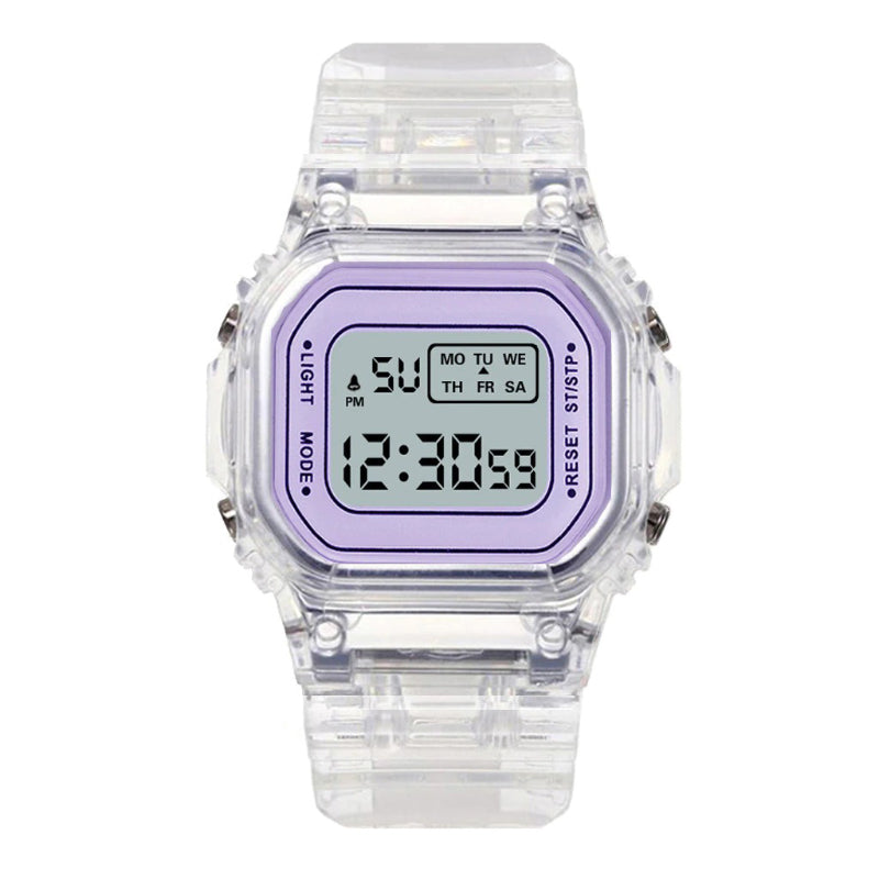 Casual Square Case Electronic Digital Sports Watches