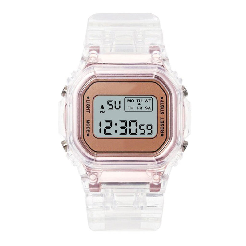 Casual Square Case Electronic Digital Sports Watches