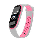 LED Display Sports Wristband Watch for Kids