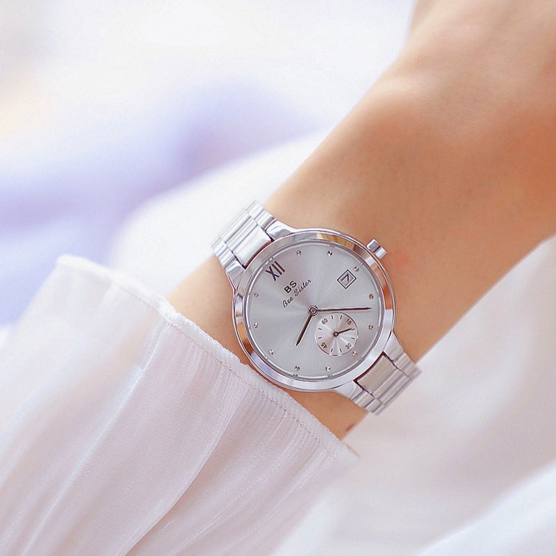 Elegant Minimalist Style Water-resistant Quartz Watch for Women