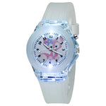 Light-up Bunny and Cat Quartz Watch Collection for Girls