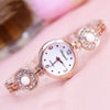 Fancy Bejeweled Bracelet Quartz Watches for Women