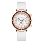 Exquisite Large Numbers Dial Women's Chronograph Quartz Watches