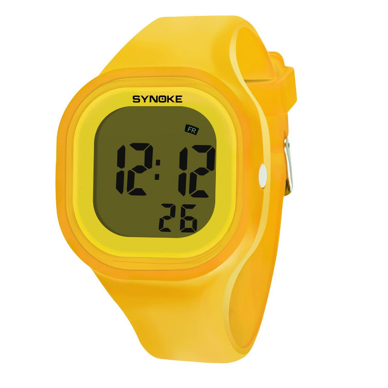 Colorful Digital Display Sports Chronograph Watches