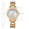 Sophisticated Mix Style Rhinestone Scale Dial Quartz Watches
