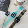 Bright-Colored Transparent Silicone Strap Electronic Sports Digital LED Display Watches