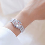 Modern Chic Rhinestone Embellished Dial Quartz Watches