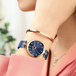 Lustrous Stainless Steel Mesh Band Quartz Watches