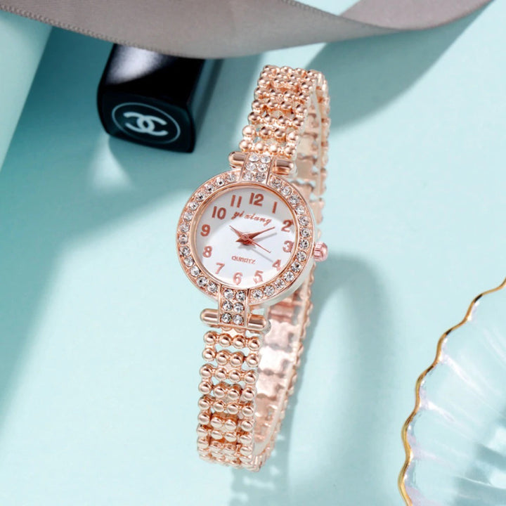 Luxury Fashion Rhinestone Bejeweled Quartz Watches