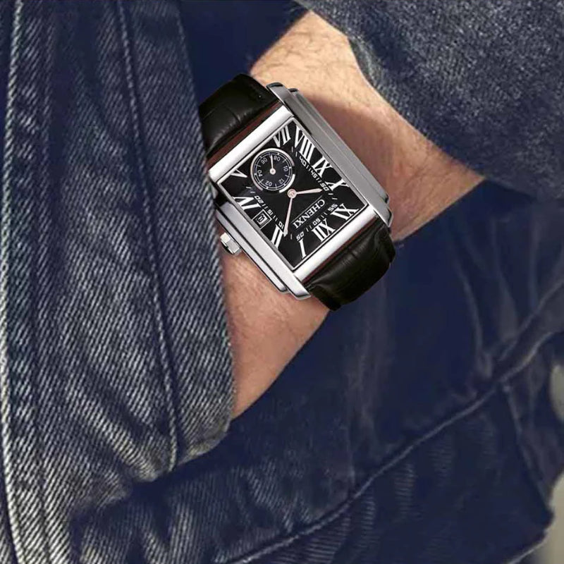 Men Watches Top Brand Luxury Chenxi Gold Black Square Quartz Watch Men  Waterproof Golden Male Wristwatch Man Watches Men's Clock - Quartz  Wristwatches - Walmart.com