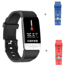 Body Temperature Tracker with Heart Rate Monitor Smartwatches