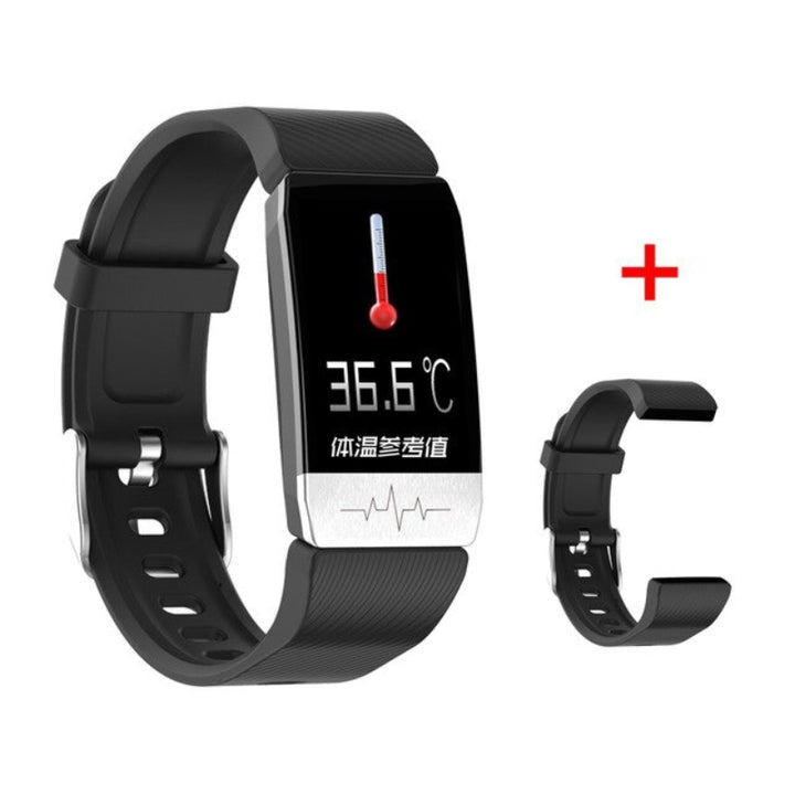 Body Temperature Tracker with Heart Rate Monitor Smartwatches