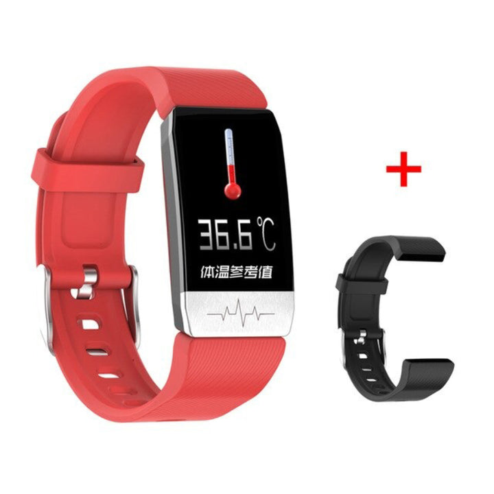 Body Temperature Tracker with Heart Rate Monitor Smartwatches