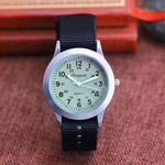 Casual Sporty Luminous Nylon Strap Quartz Watches