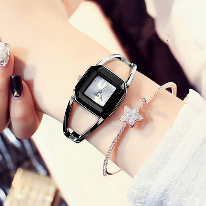 Unique Square Fashion Hollow Strap Quartz Watches