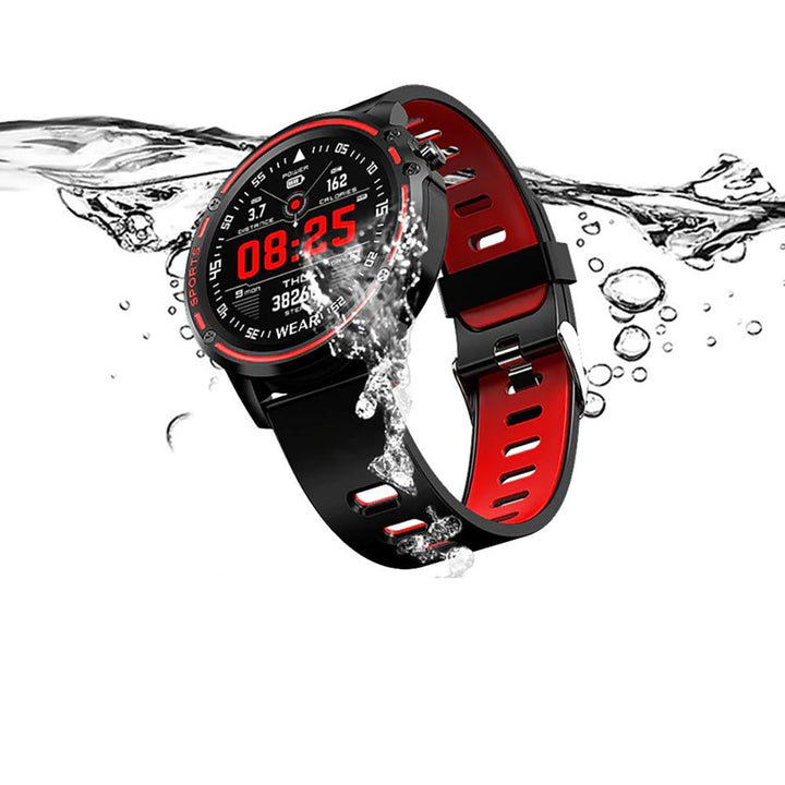 Blood Oxygen Monitor - Full HD Round Touch Screen Heart Rate Monitor Smartwatch