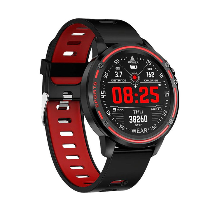 Blood Oxygen Monitor - Full HD Round Touch Screen Heart Rate Monitor Smartwatch