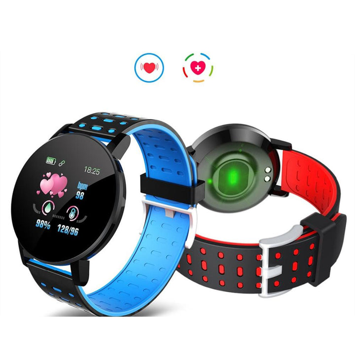 Blood Oxygen Monitor - High-End Fitness Tracker With Heart Rate And Blood Oxygen Monitor Smartwatch