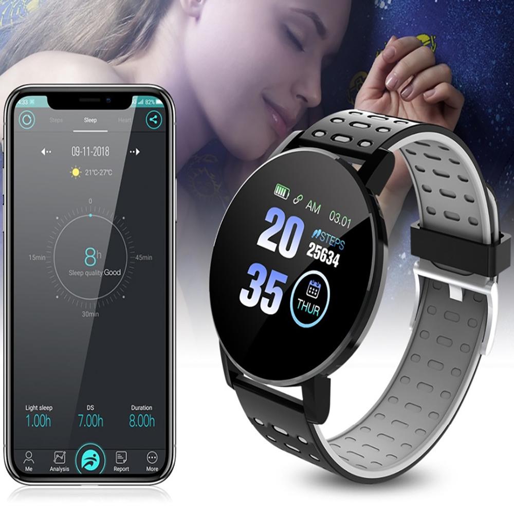 Blood Oxygen Monitor - High-End Fitness Tracker With Heart Rate And Blood Oxygen Monitor Smartwatch