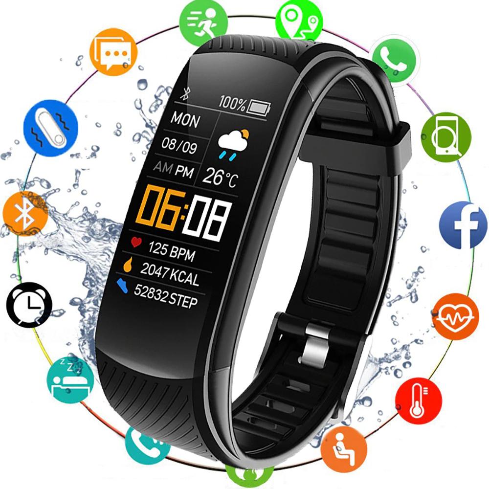 Vital Fit Track Vital Fit Track Smart Watch Fitness Tracker with Heart Rate  Blood Pressure Blood Oxygen Body Temperature Monitor Sleep Tracking Step