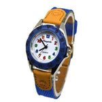 Children's Colorful Easy To Read Sporty Nylon Strap Quartz Watches
