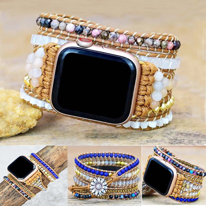 Summer Bohemian Beaded Replacement Straps for Apple Watches