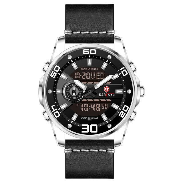 Business Watch For Men - The Kademan™ Men's Luxury Dual Display Digital Military Sports Watch