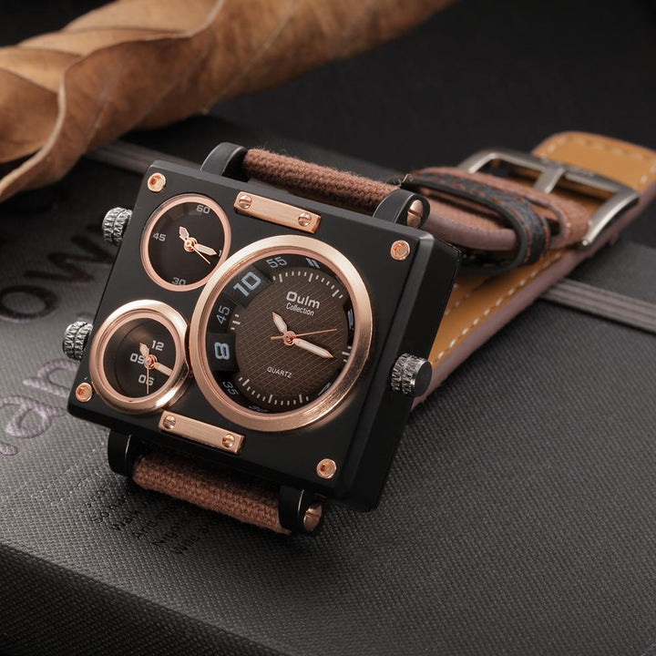 Business Watch For Men - The Mini Watch™ Luxury Brand Fabric Strap Quartz Watch For Men