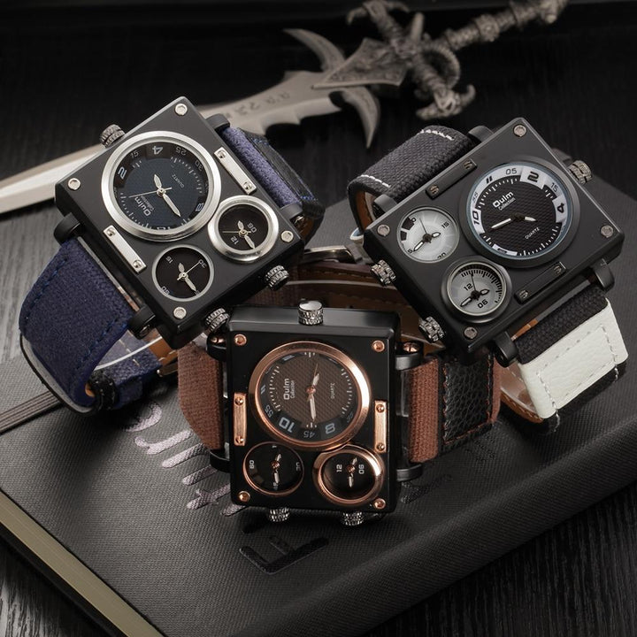 Business Watch For Men - The Mini Watch™ Luxury Brand Fabric Strap Quartz Watch For Men