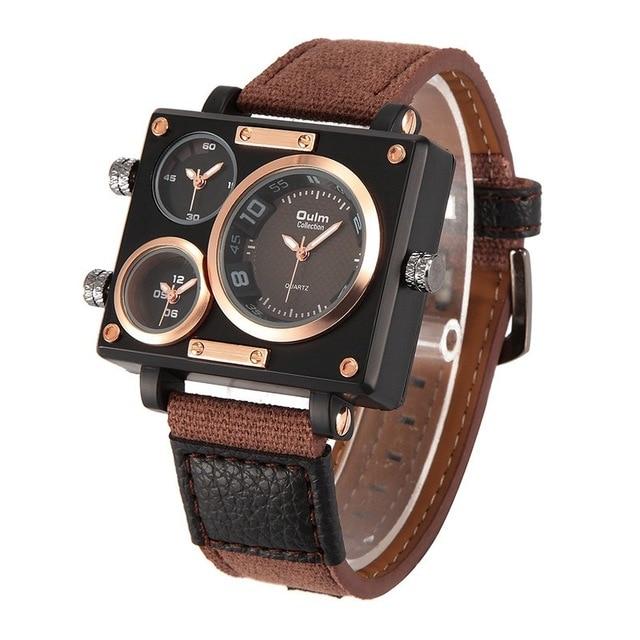 Business Watch For Men - The Mini Watch™ Luxury Brand Fabric Strap Quartz Watch For Men