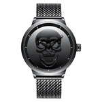 Business Watch For Men - The Skull™ Luxury Brand Skull Stainless Steel Waterproof Watch For Men