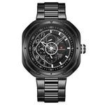 Business Watch For Men - The Square Navi™ Men's Top Luxury Brand Full Steel Military Sports Watch