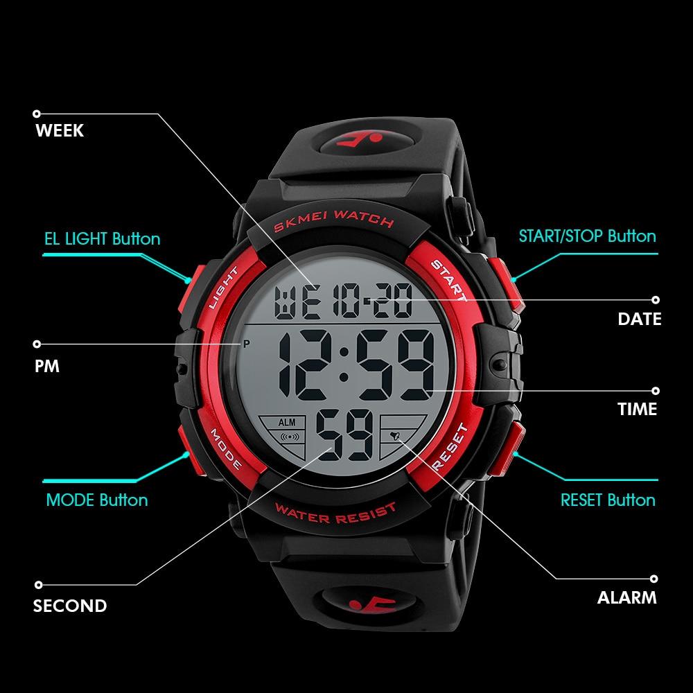 Children's Sportswatch - The Beefy Kid™ Fashion LED Digital Waterproof Wristwatch For Children