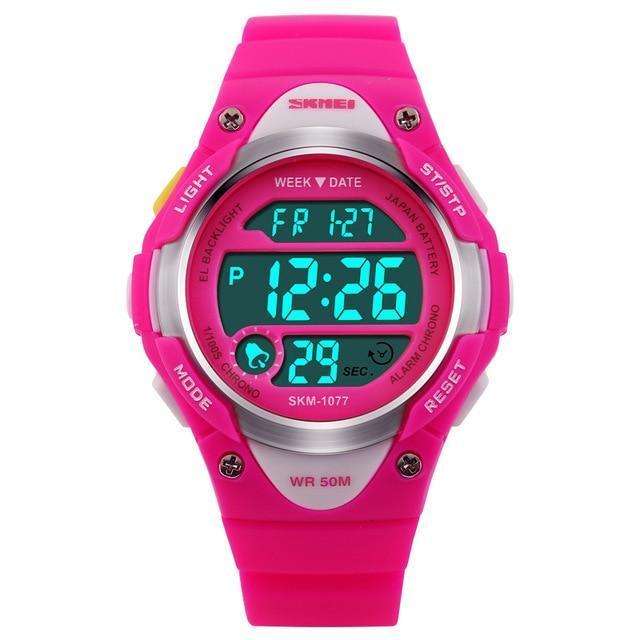 Children's Sportswatch - The Fad Look™ Children's Digital Outdoor Waterproof Sports Watches