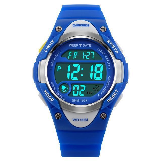 Children's Sportswatch - The Fad Look™ Children's Digital Outdoor Waterproof Sports Watches