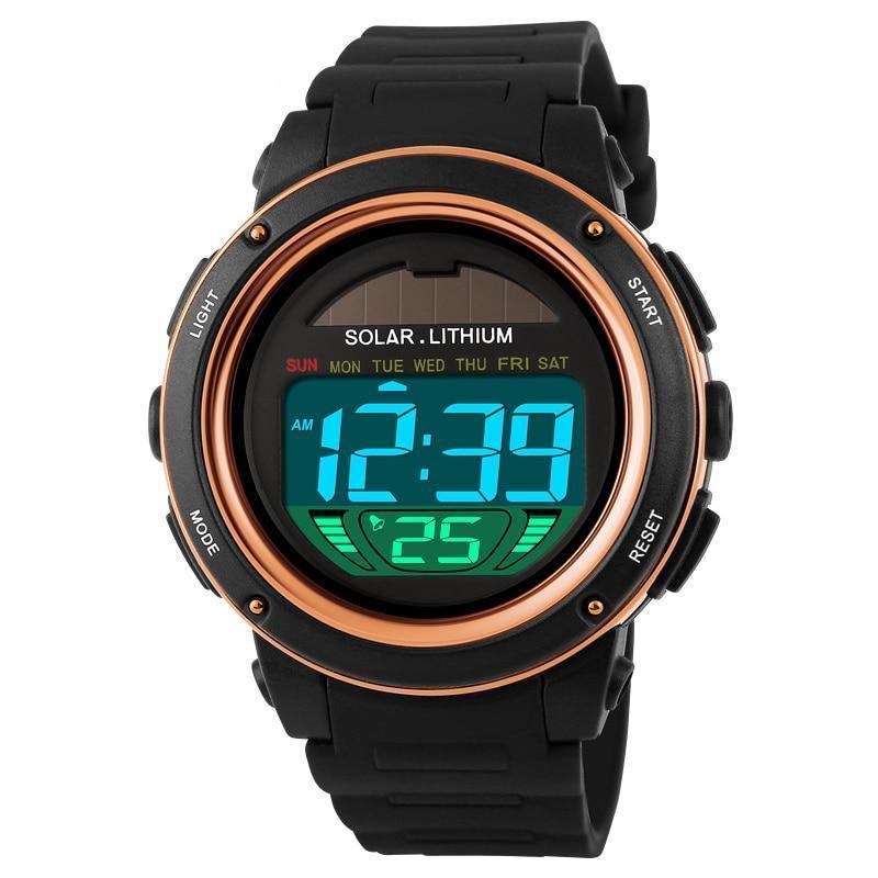 Children's Sportswatch - The Futuristic Kid™ Solar Energy Waterproof Digital Sportswatch For Kids