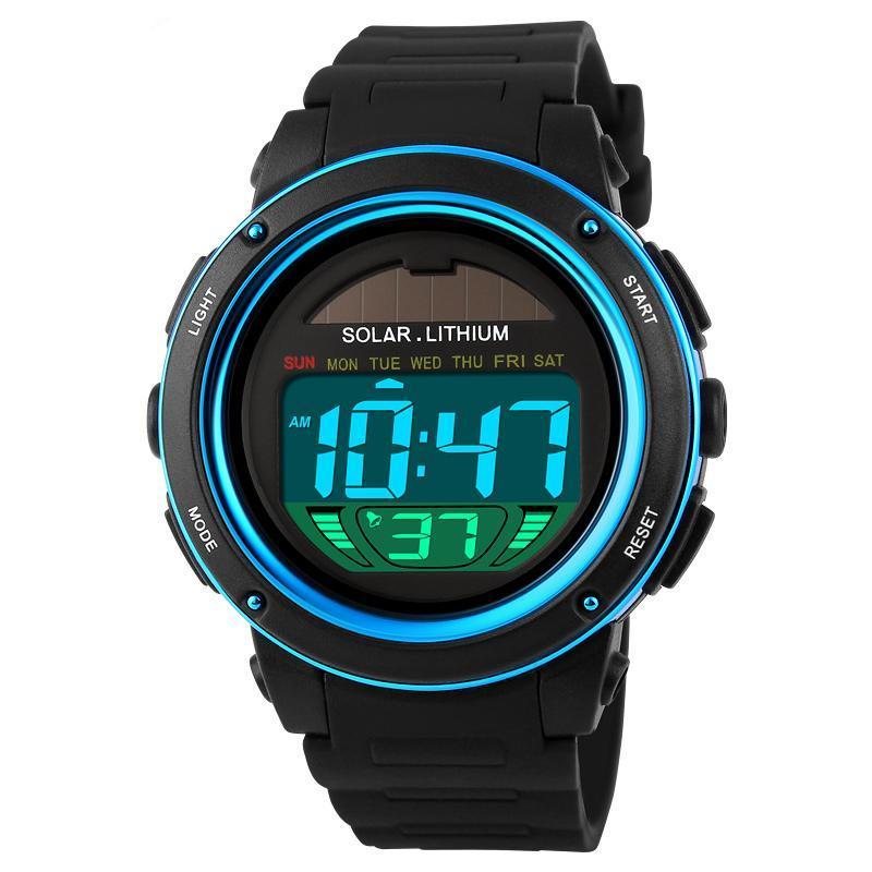 Children's Sportswatch - The Futuristic Kid™ Solar Energy Waterproof Digital Sportswatch For Kids