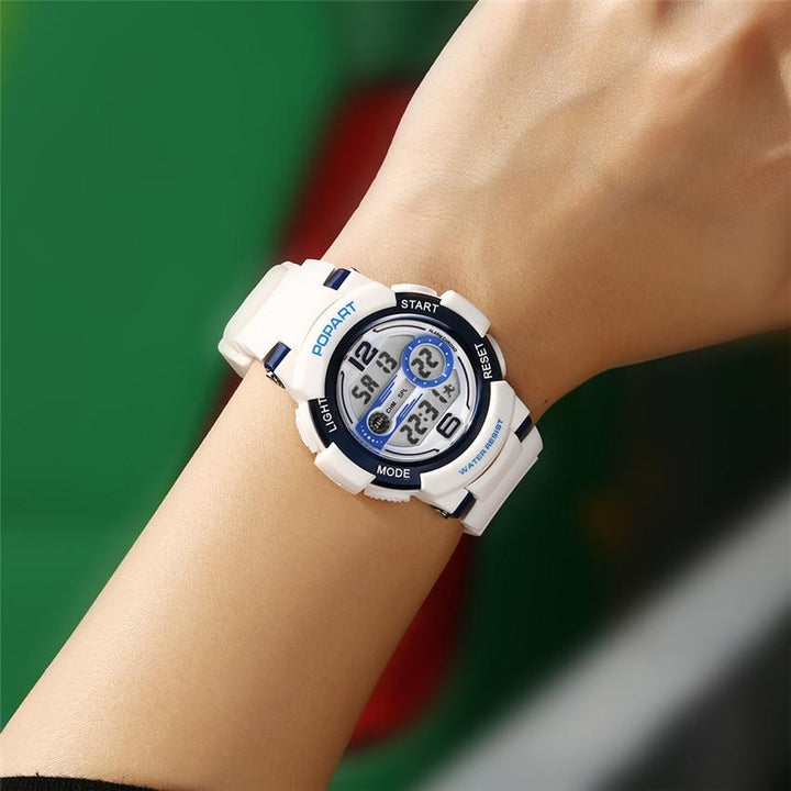 Children's Sportswatch - The Popart Kid™ Children's LED Back Light Waterproof Watch