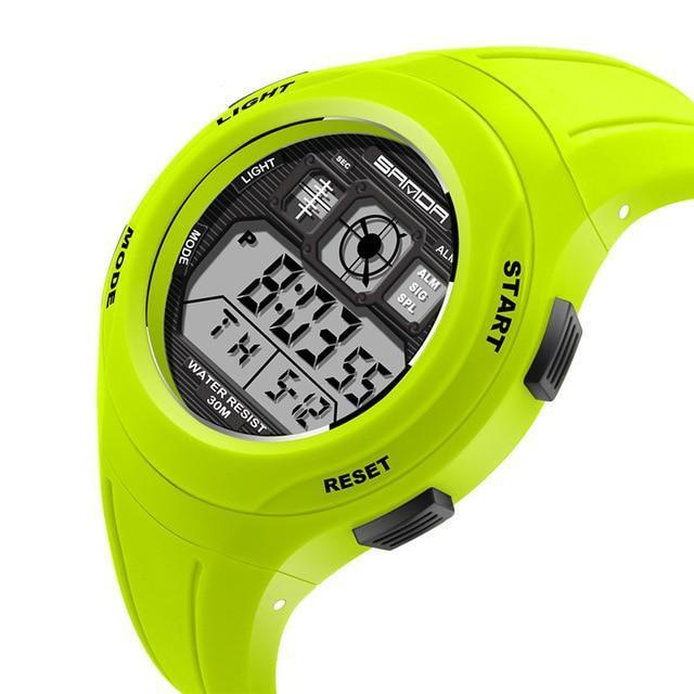 Children's Sportswatch - The Tough Sanda™ Children's Rubber LED Sports Wristwatches