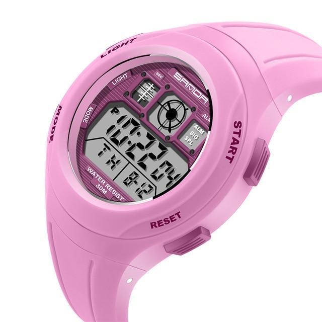 Children's Sportswatch - The Tough Sanda™ Children's Rubber LED Sports Wristwatches