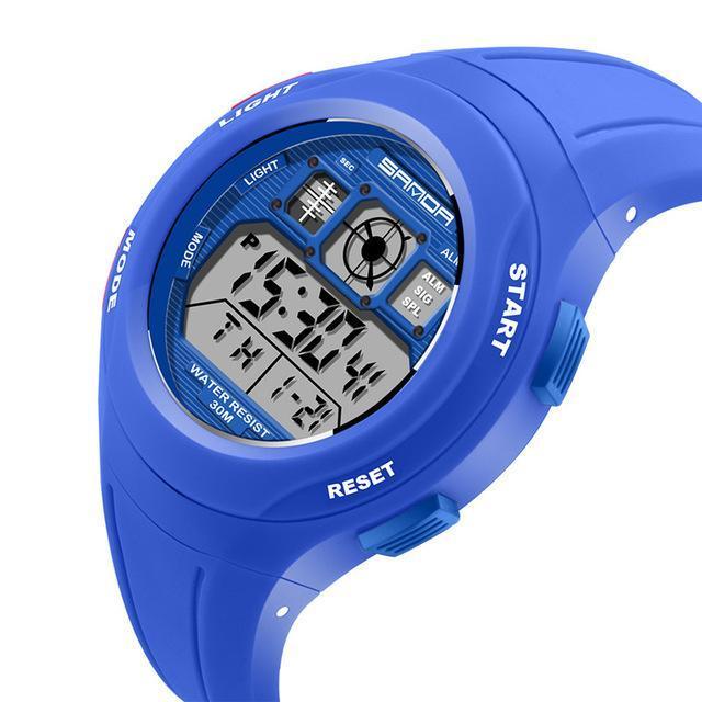 Children's Sportswatch - The Tough Sanda™ Children's Rubber LED Sports Wristwatches