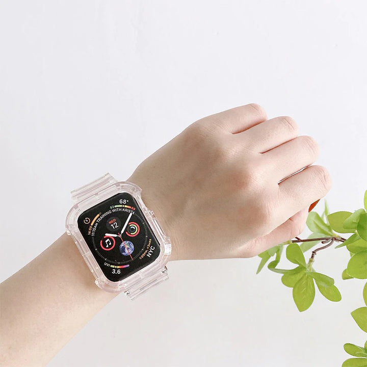 Protective Candy-Colored Silicone Case For Apple Watches