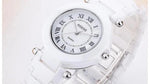 Couple's Watches - The Ceramic Twos™ Couple's Pair Casual Ceramic Round Luxury Watch