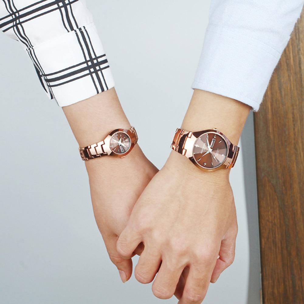 Couple's Watches - The Kingnuos™ Couple & Lovers Luxury Steel Quartz Watch