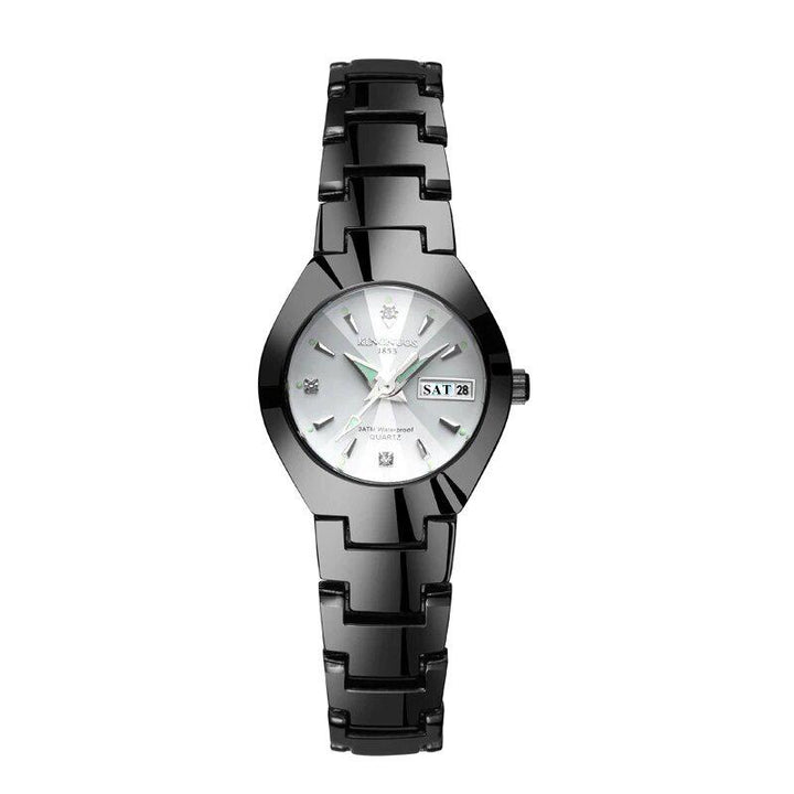 The Kingnuos™ Couple & Lovers Luxury Steel Quartz Watch